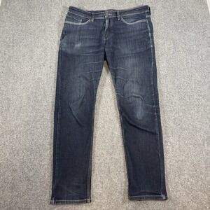 DU/ER Jeans‎ Mens 34x30 Blue L2X Stay Dry Slim Fit Denim Stretch Dark Wash